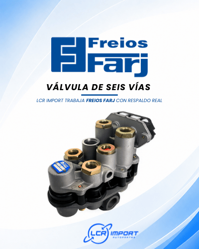 Publicación de FREIOS FARJ creada para LCR Import en Canva