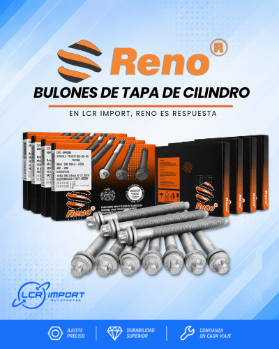 Publicación de RENO creada para LCR Import en Canva