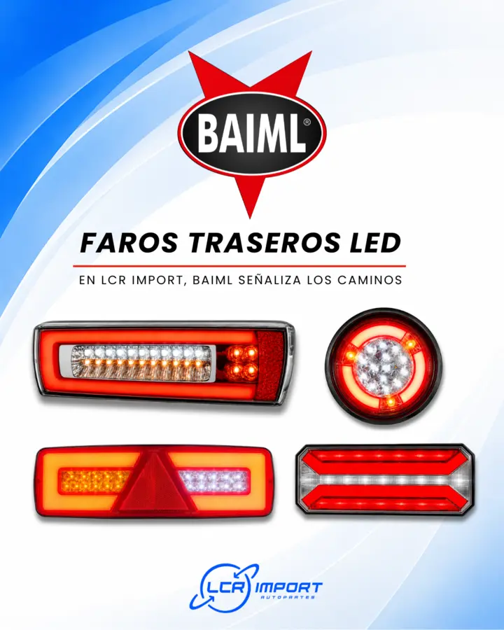 Publicación de BAIML · Faros traseros LED para LCR Import