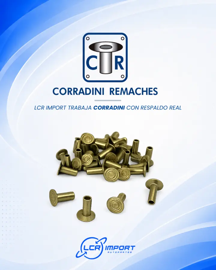 Publicación de Corradini · Remaches para LCR Import