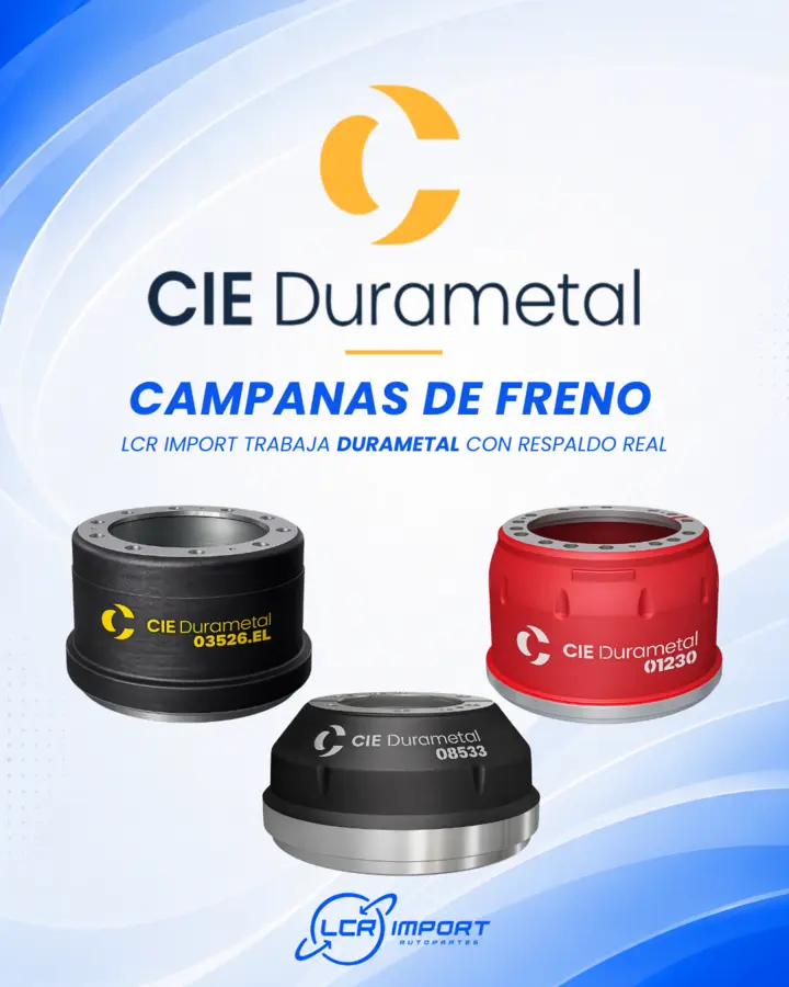 Publicación de Durametal · Campanas para LCR Import