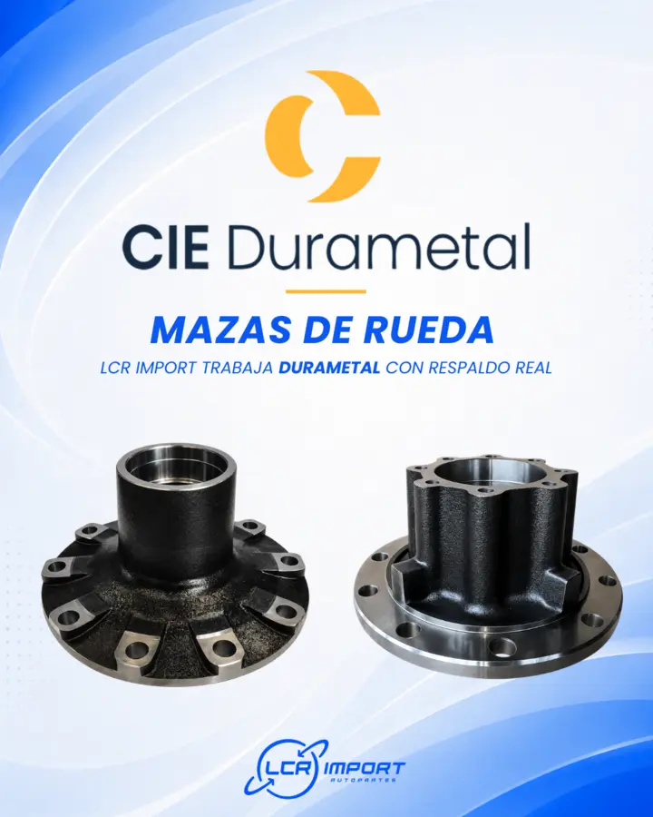 Publicación de Durametal · Mazas para LCR Import