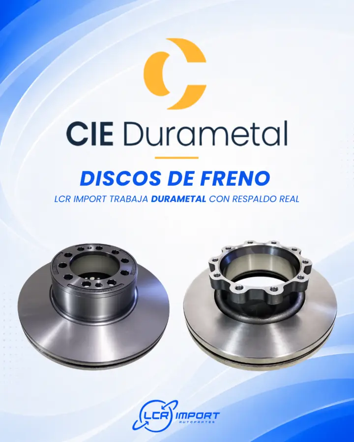 Publicación de Durametal · Discos para LCR Import
