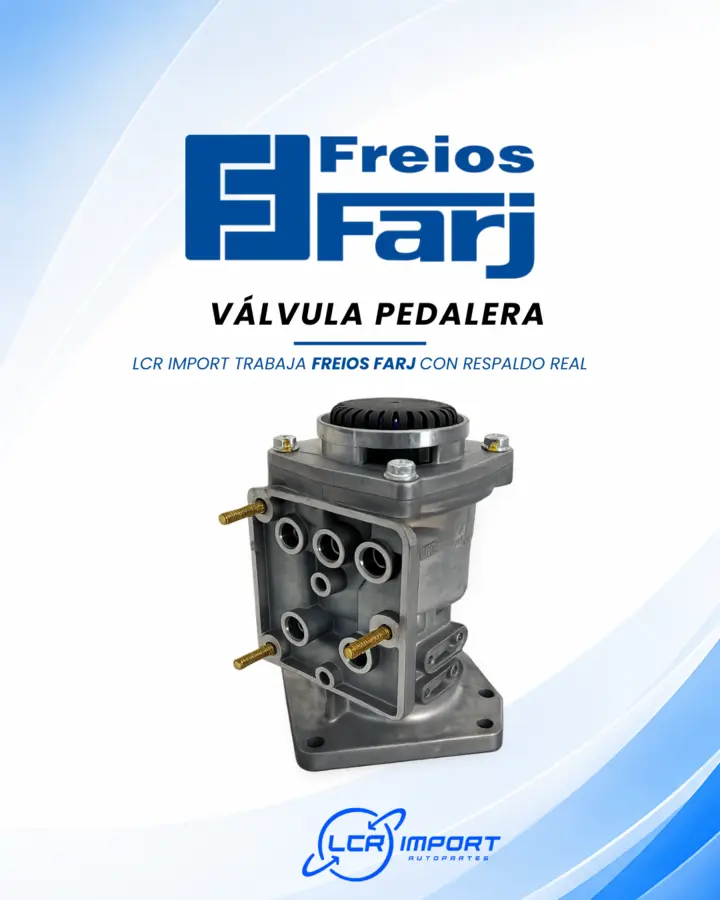 Publicación de Freios Farj · Válvula pedalera para LCR Import