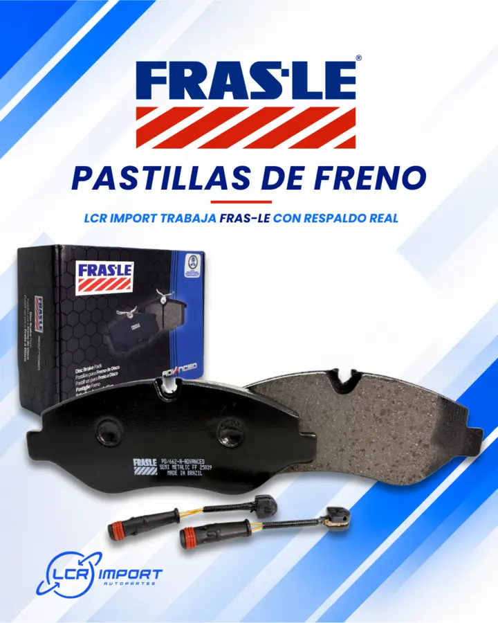 Publicación de FRAS-LE · Pastillas para LCR Import
