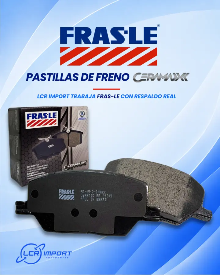Publicación de FRAS-LE · Pastillas Ceramaxx para LCR Import