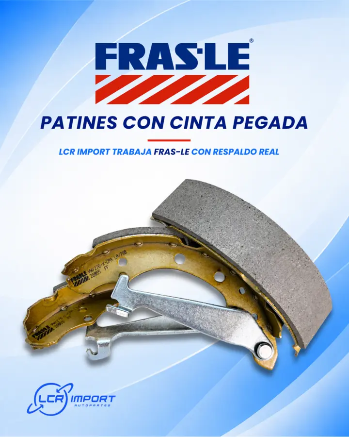Publicación de FRAS-LE · Patines con cinta para LCR Import