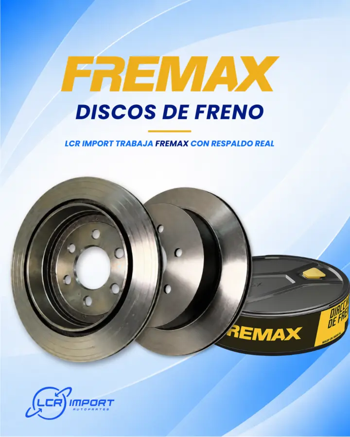Publicación de Fremax · Discos para LCR Import