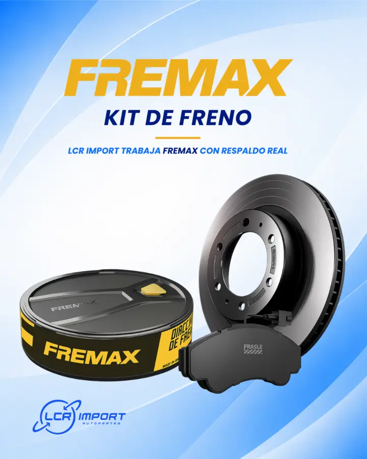 Publicación de Fremax · Kit de freno para LCR Import